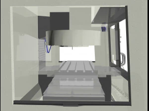milling mashine 3D Model