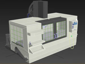 milling mashine 3D Model