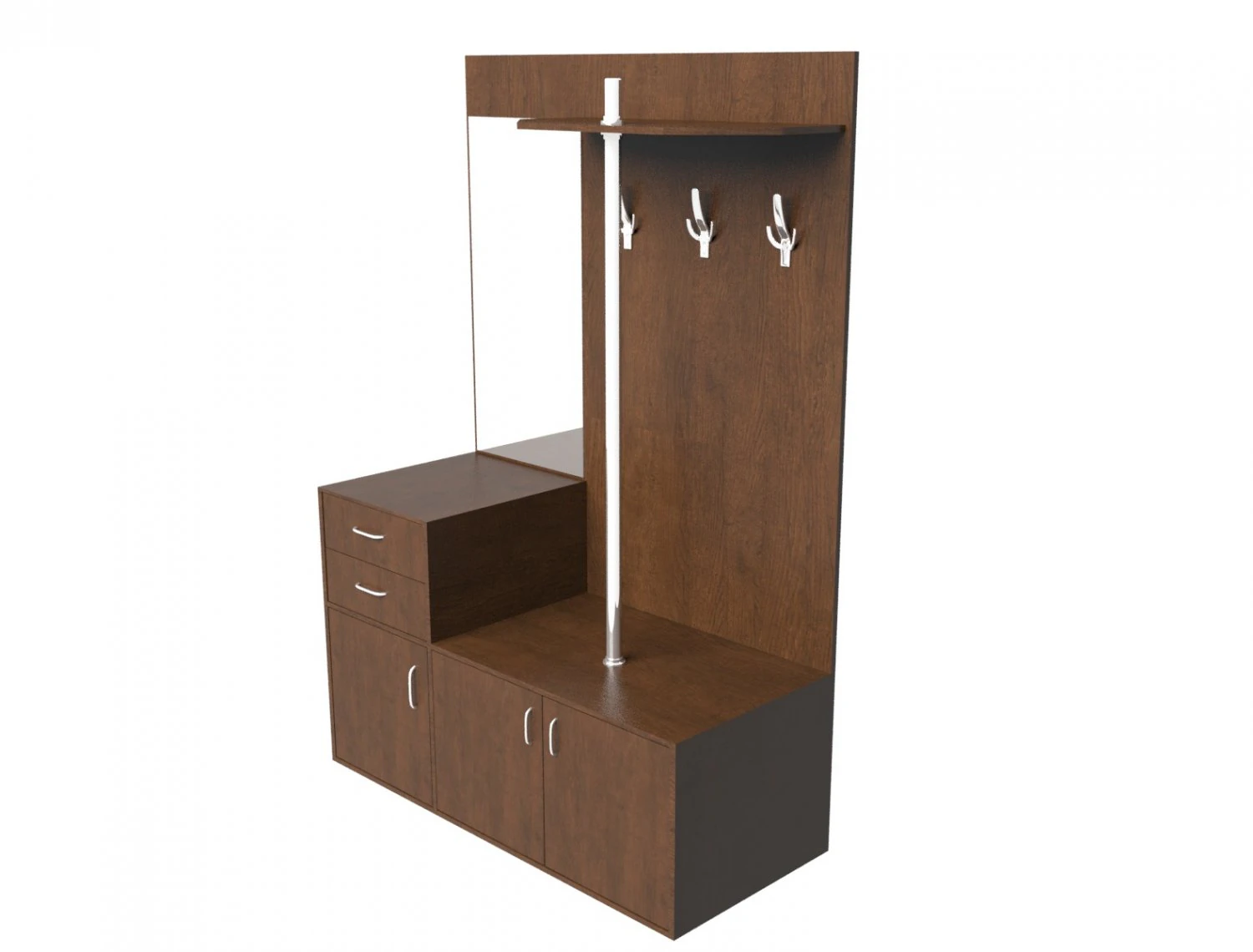 cupboard 3D Model .c4d .max .obj .3ds .fbx .stl .blend