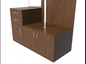 cupboard 3D मॉडल