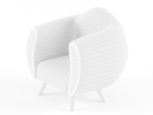 armchair Modello 3D