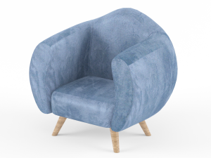 armchair Modello 3D