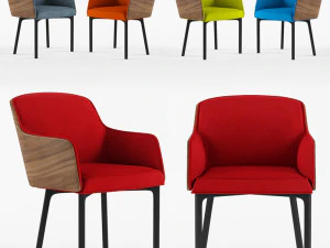 肘掛け椅子 3Dモデル