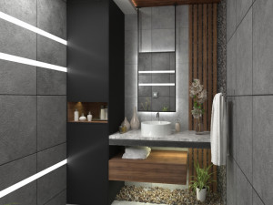 nice wc interior 3D Model