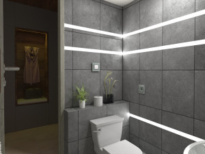 nice wc interior 3D Модель