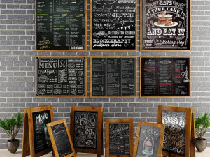 chalkboard 3D Model