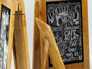 chalkboard Modelo 3D