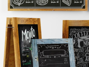 chalkboard Modelo 3D