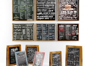 chalkboard Modelo 3D