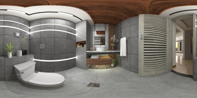 wc interior 01 3D Model .c4d .max .obj .3ds .fbx .stl .blend 