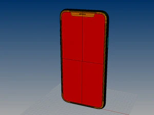 nurbs apple iphone x 3D Model