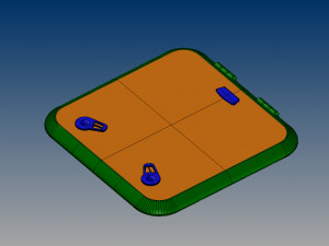 nurbs typical hatch Model 3D