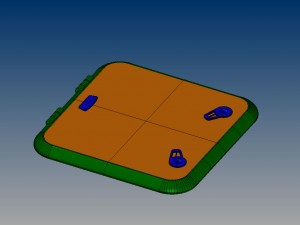nurbs typical hatch Model 3D