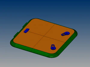 nurbs 典型孵化 3D 模型