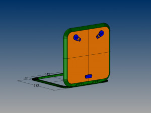 nurbs typical hatch Model 3D