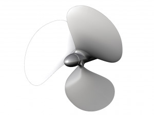 nurbs propeller Modelo 3D