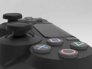 nurbs dualshock 4 3Dモデル