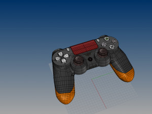 nurbs dualshock 4 3Dモデル
