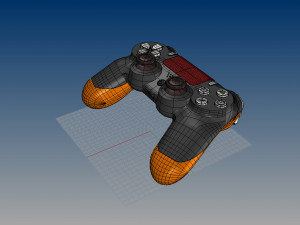 nurbs dualshock 4 3Dモデル