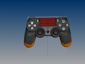 nurbs dualshock 4 3Dモデル