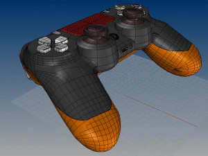nurbs dualshock 4 3D Model