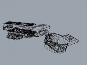 nurbs overlay hinge 3D Model