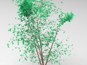 nurbs low poly tree 3D मॉडल