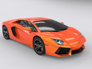 nurbs aventador lp700-4 3D 모델