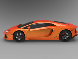 nurbs aventador lp700-4 3D Model