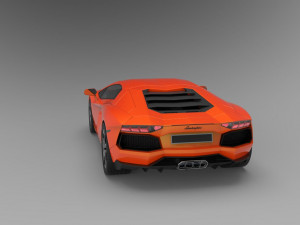 nurbs aventador lp700-4 3D Model
