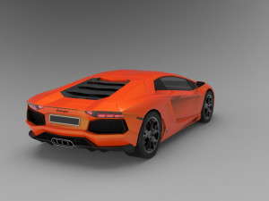 nurbs aventador lp700-4 3D Model