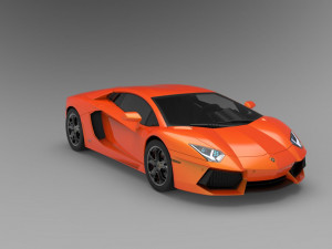 nurbs aventador lp700-4 3D Model