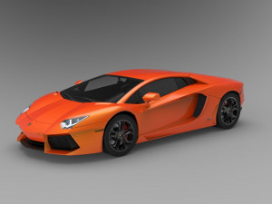 nurbs aventador lp700-4 3D Model