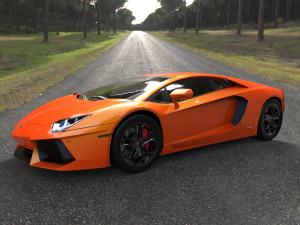 nurbs aventador lp700-4 3D Model