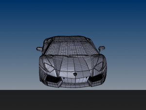 nurbs aventador lp700-4 3D Model