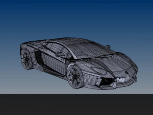 nurbs aventador lp700-4 3D Model