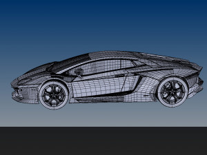 nurbs aventador lp700-4 3D Model