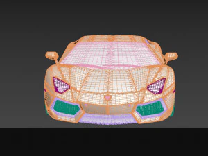nurbs aventador lp700-4 3D Model