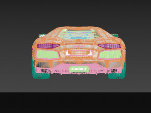 nurbs aventador lp700-4 3D Model