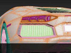 nurbs aventador lp700-4 3D Model