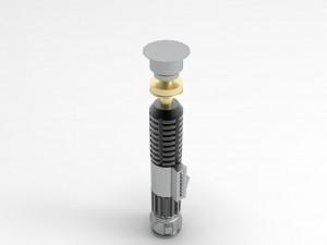 nurbs obi-wan kenobis lightsaber episode iii Model 3D