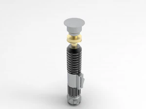 nurbs obi-wan kenobis lightsaber episode iii 3D Model