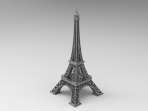 eiffel tower for 3d print 3D 프린트 모델