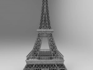 Eiffeltoren voor 3D-print 3D printmodel