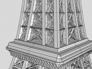 eiffel tower for 3d print 3D Print Model