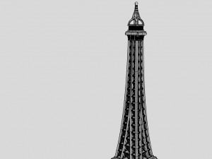 eiffel tower for 3d print 3D Print Model