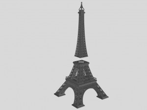 eiffel tower for 3d print 3D Print Model