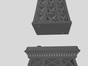 eiffel tower for 3d print 3D Print Model