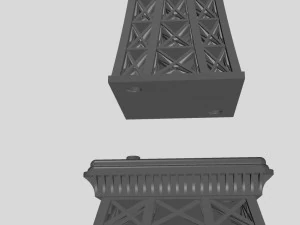 Eiffeltoren voor 3D-print 3D printmodel