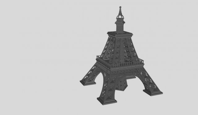 Tour Eiffel Imprimé 3D -  France